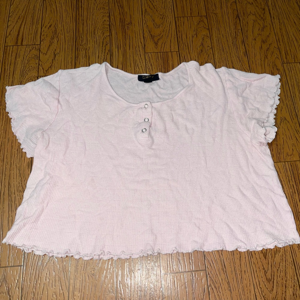 Super soft babydoll top
